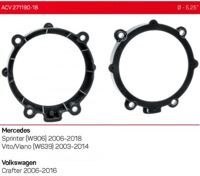Проставки під динаміки ACV 271190-18 Mercedes Sprinter, Vito, Viano, Volkswagen Crafter