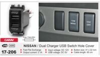 USB разъем Nissan CARAV 17-206