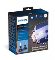 Лампи світлодіодні PHILIPS H3 11336U90CWX2 LED Ultinon Pro9000 +200% 12/24V