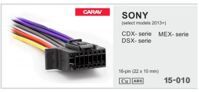 Роз'єм для магнітоли Sony Carav 15-010