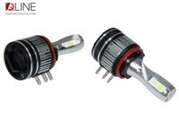 Лампы светодиодные QLine Ultra +200% 55W H15 6000K (2шт.) 12V