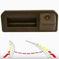 Камера заднего вида Prime-X TR-07-D5 VW, Audi, Skoda с динамической разметкой