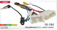 Перехідник для магнітол 9", 10.1" Carav 16-184 Renault, Dacia