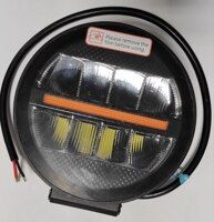 Світлодіодна фара StarLight SL-D0440D кругла, дальнє світло WHITE + DRL 36W 4000Lm 5700K 12/24V ∅13