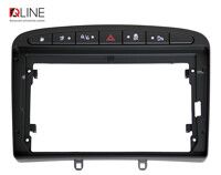 Рамка переходная CraftAudio PE-22-352 Peugeot 308 07-13 / 408 11+ 9" black