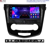 Штатна магнітола QLine AMR 1046Р11-NI-22-816А 10" 4/64 NISSAN X-Trail/Qashkai/Rogue 2014+ (кондиціонер + підсилювач)
