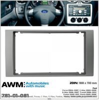 Рамка переходная AWM 781-01-081 Ford Transit, Focus, C-Max, S-Max, Fusion, Fiesta, Galaxy, Kuga