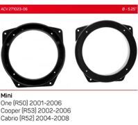 Проставки під динаміки ACV 271023-06 Mini One, Cooper, Cabrio