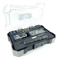 Акумуляторна викрутка SteelRing ST-E30 з набором біт