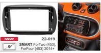 Рамка переходная Carav 22-019 Smart ForTwo, ForFour