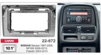 Рамка переходная Carav 22-672 Nissan Navara, NP300