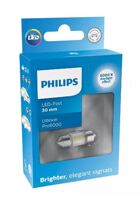 Габарит LED Philips White Ultinon Pro6000 12V C5W 30mm 6000K (1шт.) 11860CU60X1