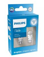 Габарит LED Philips W5W (T10) LED Ultinon Pro6000 SI 8000K 11961XU60X2 White (2шт.)