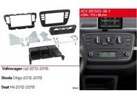 Рамка переходная ACV 381320-36-1 Volkswagen Up!, Skoda Citigo, Seat Mii