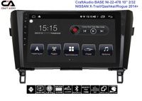 Штатна магнітола CraftAudio BASE NI-22-478 10" 2/32 NISSAN X-Trail/Qashkai/Rogue 2014+
