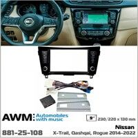 Рамка переходная AWM 881-25-108 Nissan X-Trail, Qashqai, Rogue