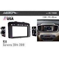 Рамка перехідна Metra 95-7366B: 2 DIN - 173 x 98 mm