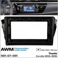 Рамка переходная AWM 981-07-091 Toyota Corolla