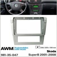 Рамка переходная AWM 981-35-047 Skoda Superb
