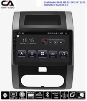 Штатна магнітола CraftAudio BASE MI-22-243 10" 2/32 NISSAN X-Trail 07-14