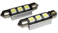 Габарит Prime-X T10 Fes-2SMD-42mm-B+обманка+радіатор (пара)