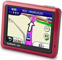 GPS-навигатор Garmin Nuvi 1245 Red (карта NavLux)