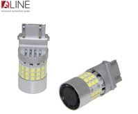 Габариты LED Qline 3157 (P27/7W) White CANBUS (2шт)