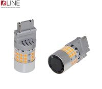 Габарити LED Qline 3156 (P27W) Amber CANBUS (2шт)