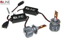 Лампы светодиодные QLine Ultra +200% 55W H7 6000K (2шт.) 12V
