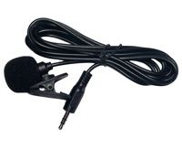 Микрофон с прищепкой универсальный 1,8м