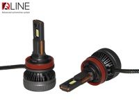 Лампы светодиодные QLine DualVision 65W H11 6000K (2шт.)