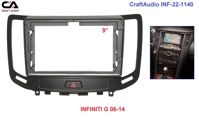 Рамка переходная с проводкой CraftAudio INF-22-1140 INFINITI G 06-14 9"