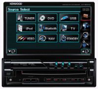Монитор Kenwood KVT-554DVD