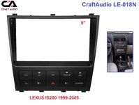 Рамка перехідна з проводкою CraftAudio LE-018N LEXUS IS200 99-05 9"