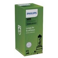 Лампа галогенна Philips H11 LongLife EcoVision, 1шт/карток 12362LLECOС1
