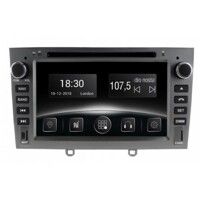 Штатна магнітола Gazer CM5007-408W Peugeot 408 (2010-2013)