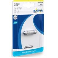 Габарит LED Narva C5W SV8.5 10.5x38 12V 0,6W 6000K (1шт.) 180064000