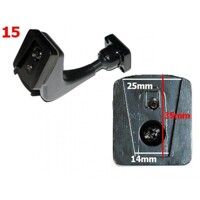 Кріплення до дзеркала заднього виду Jimi JC600 BK-15