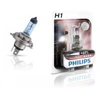 Лампа галогенная Philips H1 VisionPlus, 1шт/блистер 12258VPB1
