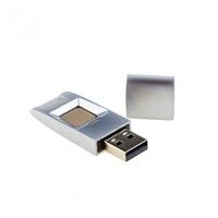 USB Flash накопичувач 32 Гб зі сканером відбитків пальців SEVEN Lock UF1 Silver