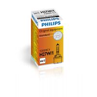 Лампа накаливания Philips H27W/1, 1шт/картон 12059C1
