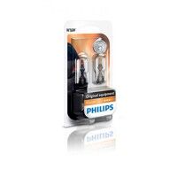 Лампа накаливания Philips W16W, 2шт/блистер 12067B2