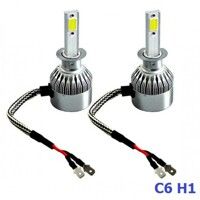 Лампы светодиодные C6 H1 12-24V COB (2шт)