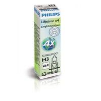 Лампа галогенна Philips H3 LongLife EcoVision, 1шт/картон 12336LLECOC1