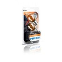 Лампа накаливания Philips PY21W, 2шт/блистер 12496NAB2