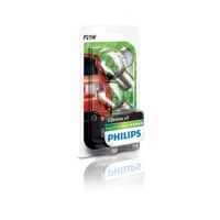 Лампа накаливания Philips P21W LongLife EcoVision, 2шт/блистер 12498LLECOB2