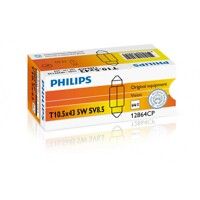 Лампа розжарювання Philips Festoon T10.5X43, 5W, 10шт/картон 12864CP
