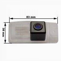 Камера заднего вида Prime-X CA-1348 Nissan, Infiniti FX (08+), Murano (Z51) (08-14), Murano (Z52) (14-23), X-Trail (T32) (14-21)