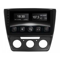 Штатна магнітола Gazer CM6510-5LM Skoda Yeti (5L) - manual condi tioner (2009-2013)