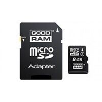 Карта пам'яті Goodram microSDHC 8GB Class 4+ adapter